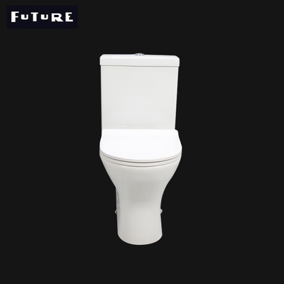 陶磁器の細長い慰めの高さの縁なしの洗面所二重同じ高さの3L 6L