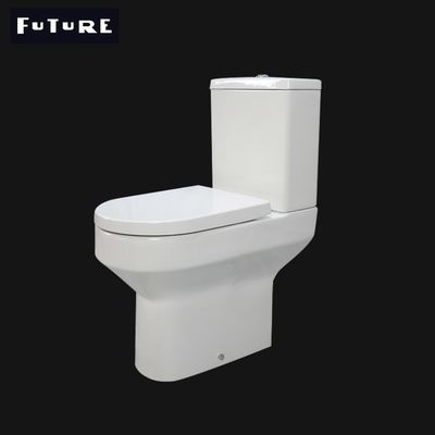 Pのトラップの近いつながれた慰めの高さの洗面所二つの部分から成ったWC 610*357*400MM