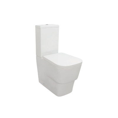 二重同じ高さの3L 6L友好的な2部分の洗面所の床の地位のWashdown WC Eco